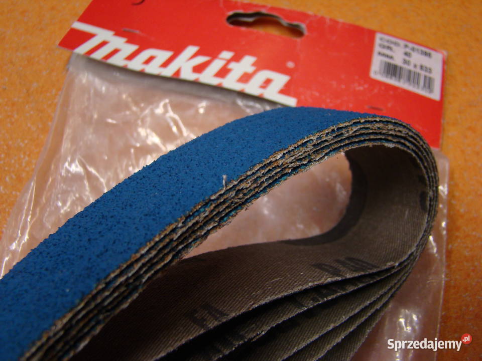 Taśma szlifierska MAKITA 30x533mm Granulacja 40 Bielsko-Biała