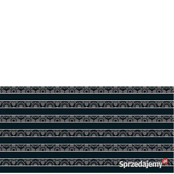 Dekor Piumetta nero Paski 295 x 595 Paradyż Białogard sprzedam