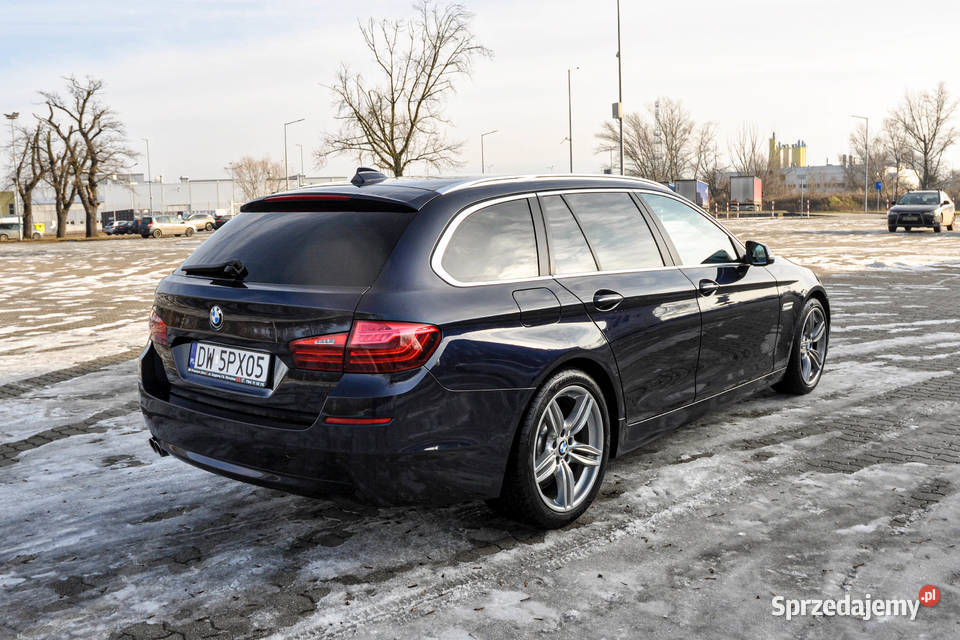 BMW Seria 5 20d 190 Automat Lift 2016 r Skóry nieuszkodzony Wrocław