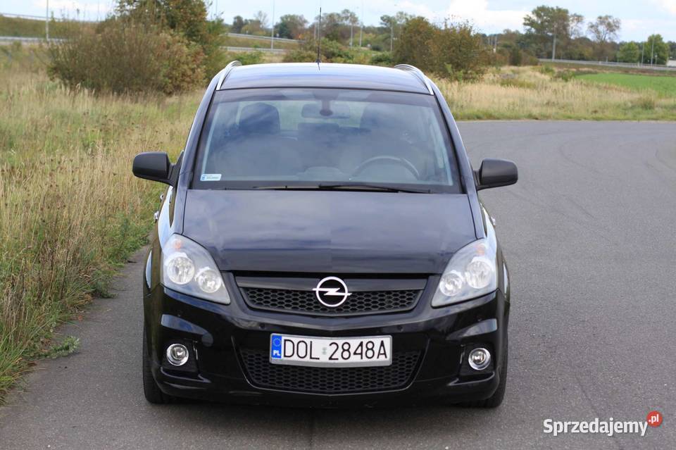 Opel Zafira OPC Line 18 Benzyna 140 RECARO 7 elektryczne szyby Oleśnica