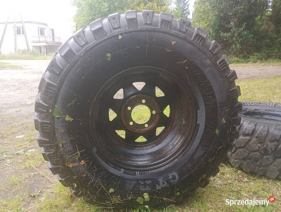 Komplet kół i opon 33 cale jeep Cherokee xj 40B pomorskie