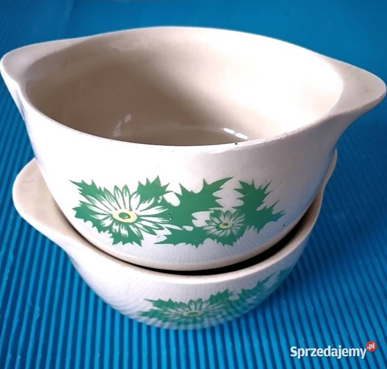 miseczki Mirostowice PRL małopolskie Bukowno