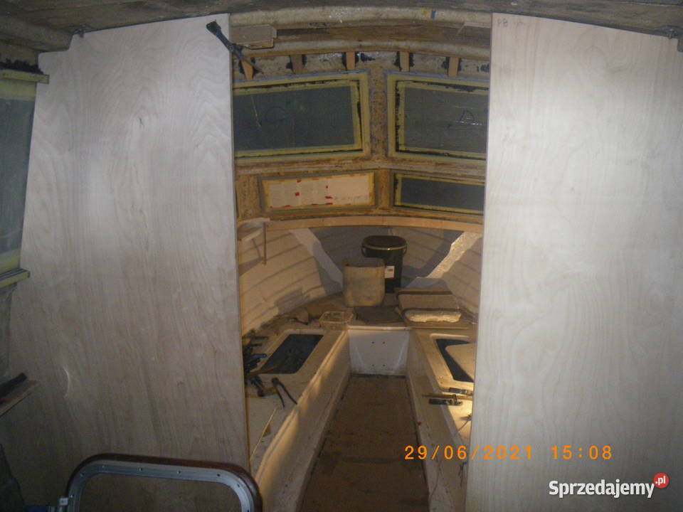 Kabinowa Łódk na ryby 67m dłg w remoncie Gdańsk