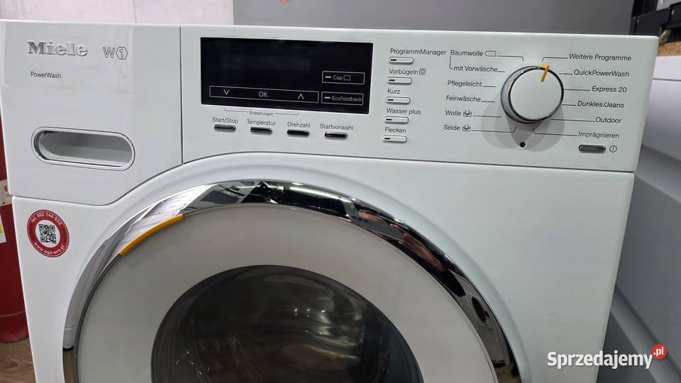 Pralka Miele WMF 120 WPS Seria W1 ChromeEdition wolnostojące Wrocław