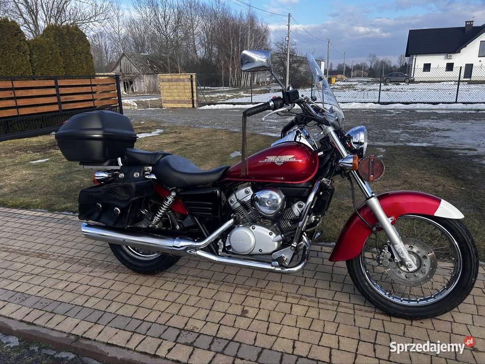 Honda shadow 125 drag star virago marauder Zasów