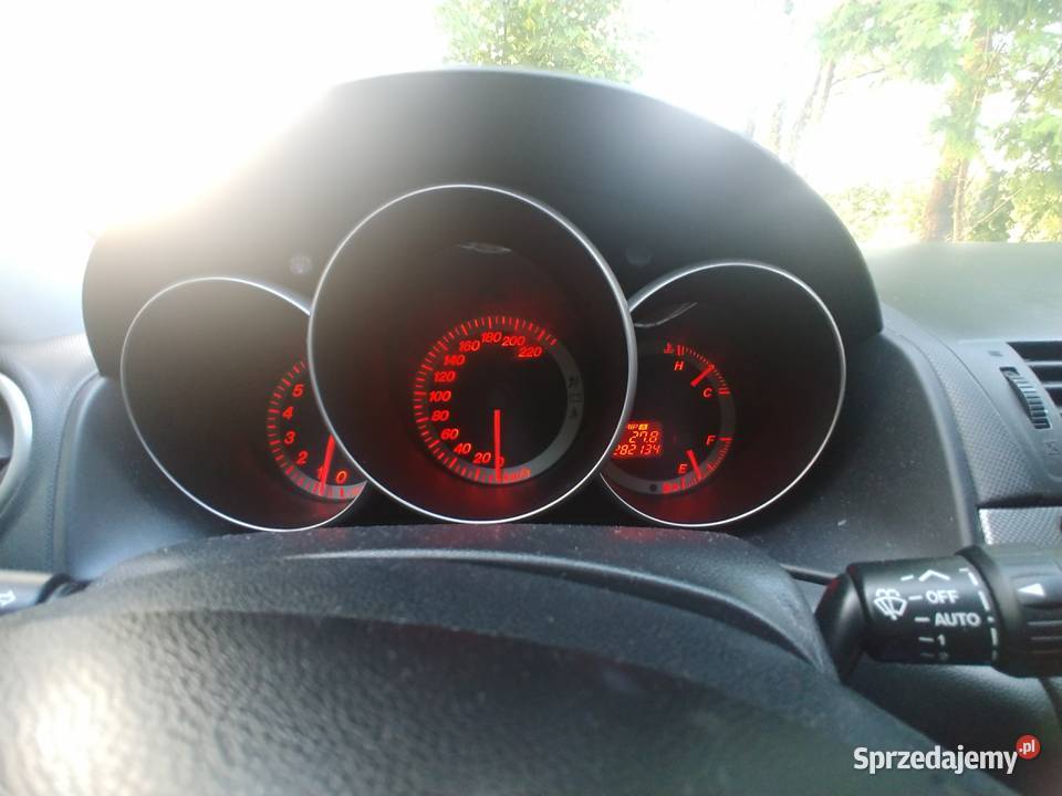 Mazda 3 hatchback niebieska benzyna gaz zadbana Białystok