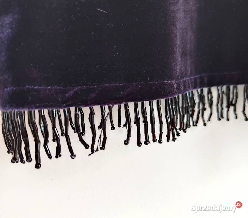 Vintage top Satsuma of London bluzka welurowa Szczecin sprzedam