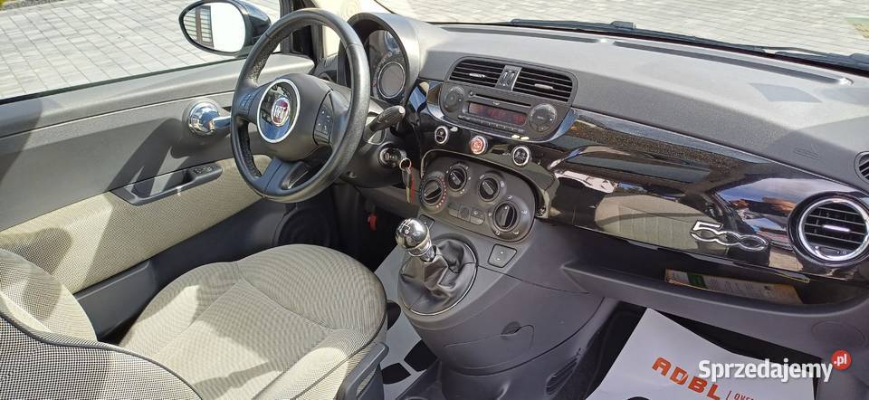 Fiat 500 12LOUNGEBEZWYPADEKpanoramaklima klimatyzacja sprzedam