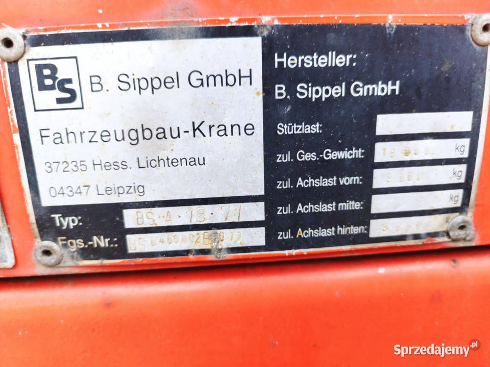 Przyczepa Budowlana DMC 18000 Motoryzacja Strzyżew