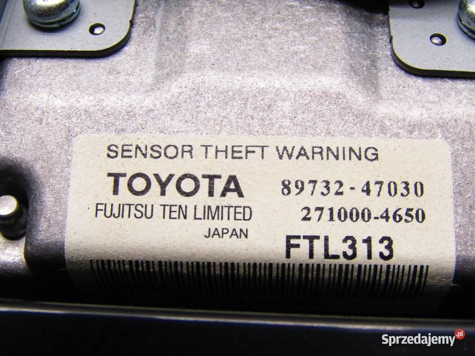 LAMPKA OŚWIETLENIE KABINY WNĘTRZA TOYOTA PRIUS