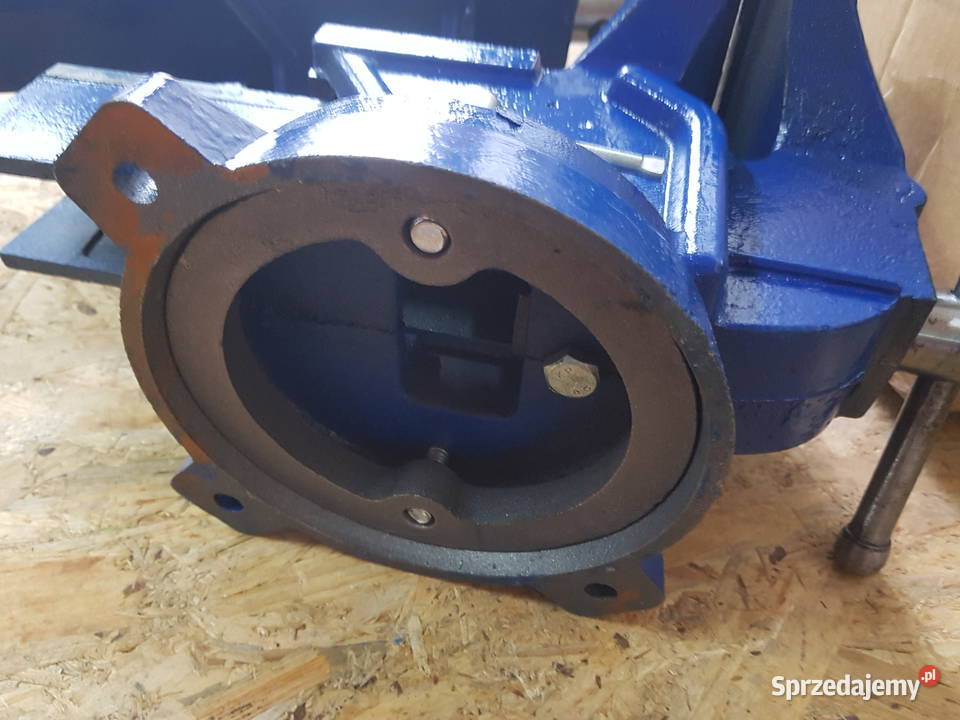 Imadło Ślusarskie Obrotowe 200 MM KOWADŁO żeliwo