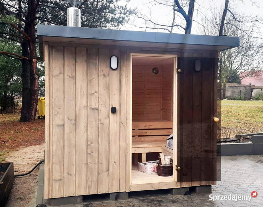 SAUNA OGRODOWA CUBE 220 do 6 osób ModernHaus Oława