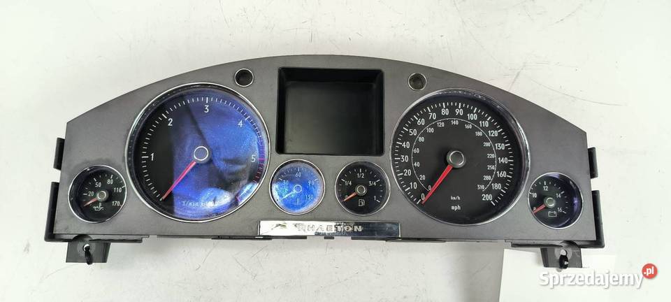 LICZNIK ZEGAR VOLKSWAGEN PHAETON 3D0920982P kujawsko-pomorskie Lipno