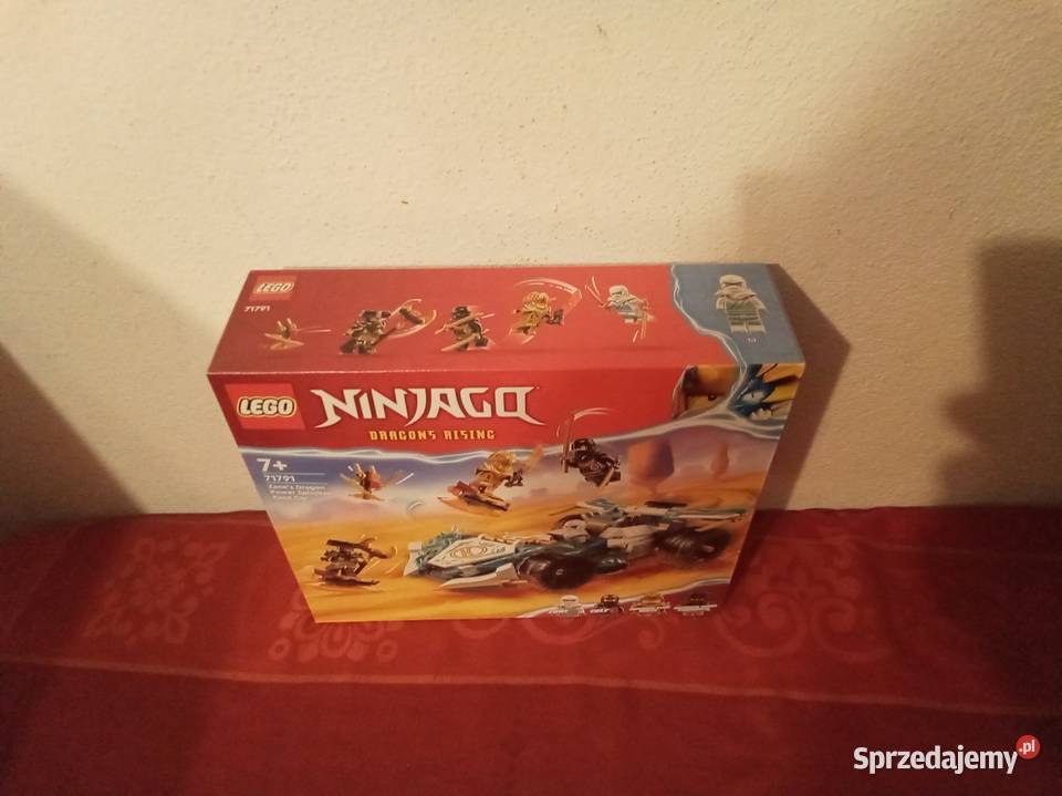 Lego Ninjago 71791 smocza moc Zanea wyścigówka mazowieckie Warszawa