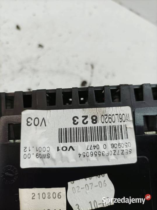 LICZNIK 6L0920823 14 B Seat Ibiza III 20022008 Rok produkcji 2006