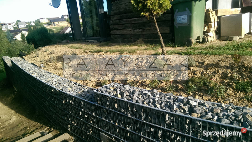 Gabiony ogrodowe i konstrukcyjne na wymiar Bydgoszcz