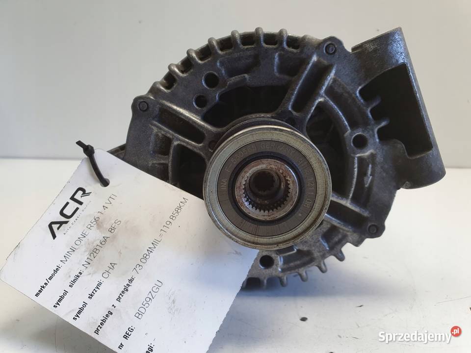 Mini One R56 14 16V VTi ALTERNATOR 0121615027 Janów