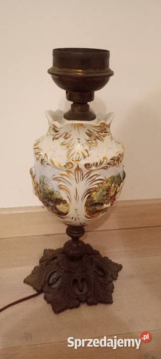 Lampa Capodimonte wielkopolskie Budzyń sprzedam