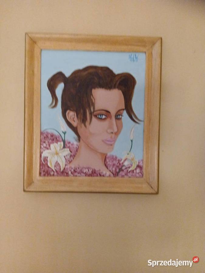 Obraz olejny portret Kraków