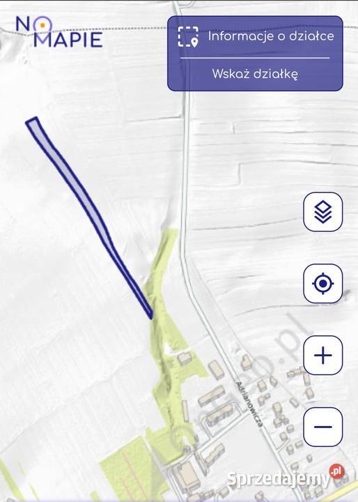 Działka Rolna Orna 058ha Działoszyce 5800m2 Sprzedaż świętokrzyskie