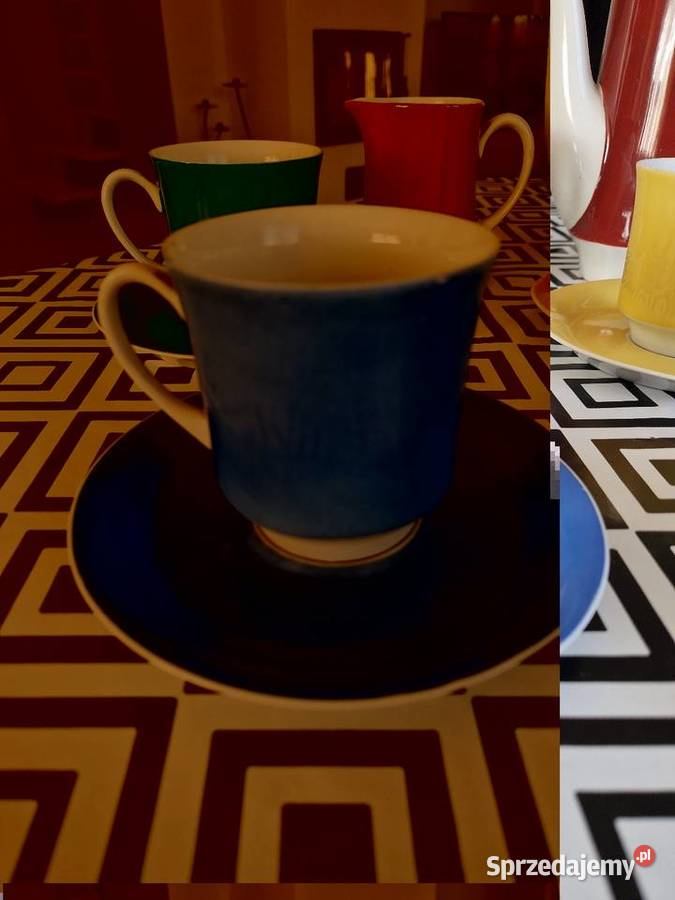 Serwis do kawy herbaty Ćmielów lata 60 lubelskie Opole Lubelskie sprzedam