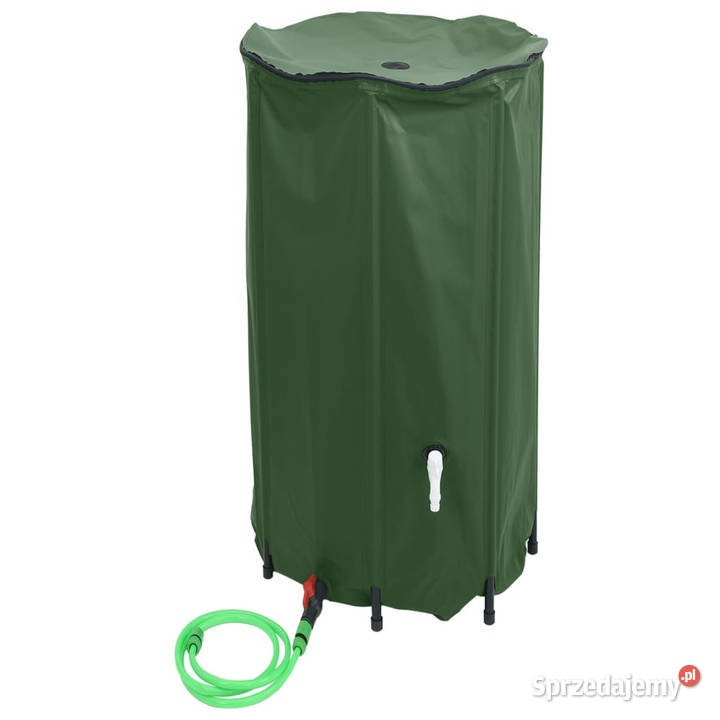 Zbiornik na wodę z kranikiem składany 380 L PVC