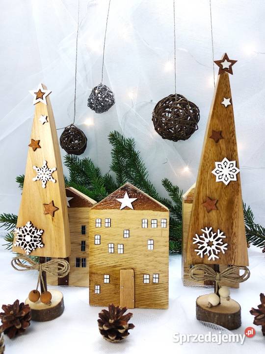 Drewniane ozdoby bożonarodzeniowe które zachwycą Wrocław