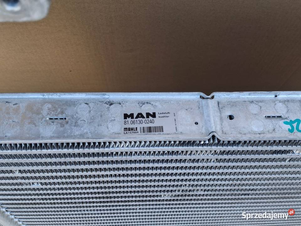 MAN TGS TG3 INTERCOOLER CHŁODNICA POWIETRZA Bieleń