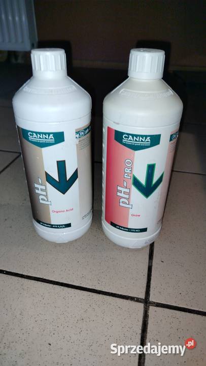 Nawozy Canna PhGrow i Organo Acid Bydgoszcz