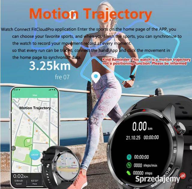 Smartwatch GT6 Pro Erun p15 Sport watch zegarek Warszawa