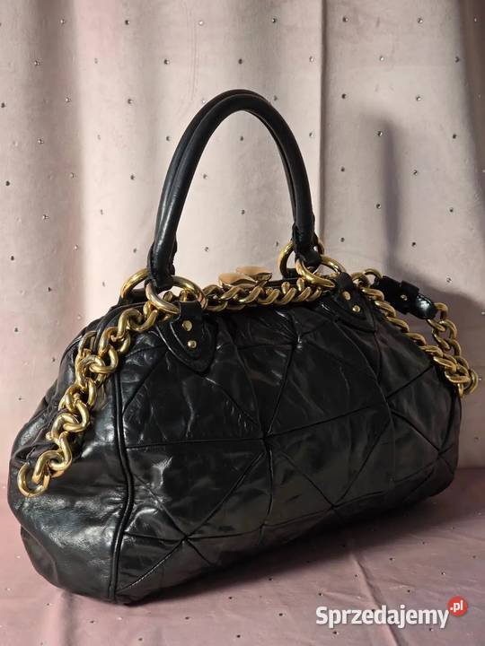Torebka Marc Jacobs Skórzana 100 Oryginał Stan czarny Warszawa