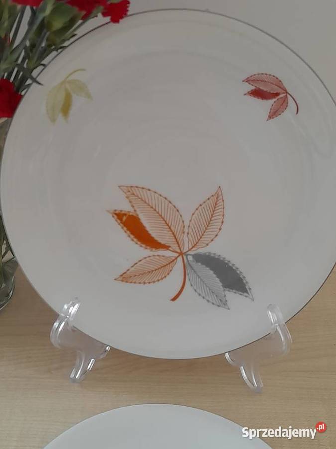 Porcelanowe trio śniadaniowe Weisswasser Bogatynia