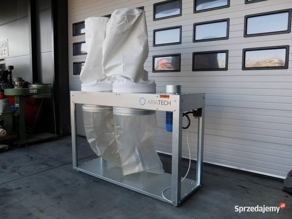 Odciąg do trocin 2 workowy Ariatech Naprawa