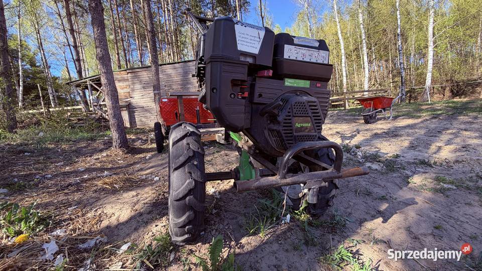 traktorek glebogryzarka spalinowa AGROMA 14 z Wielki Komorsk