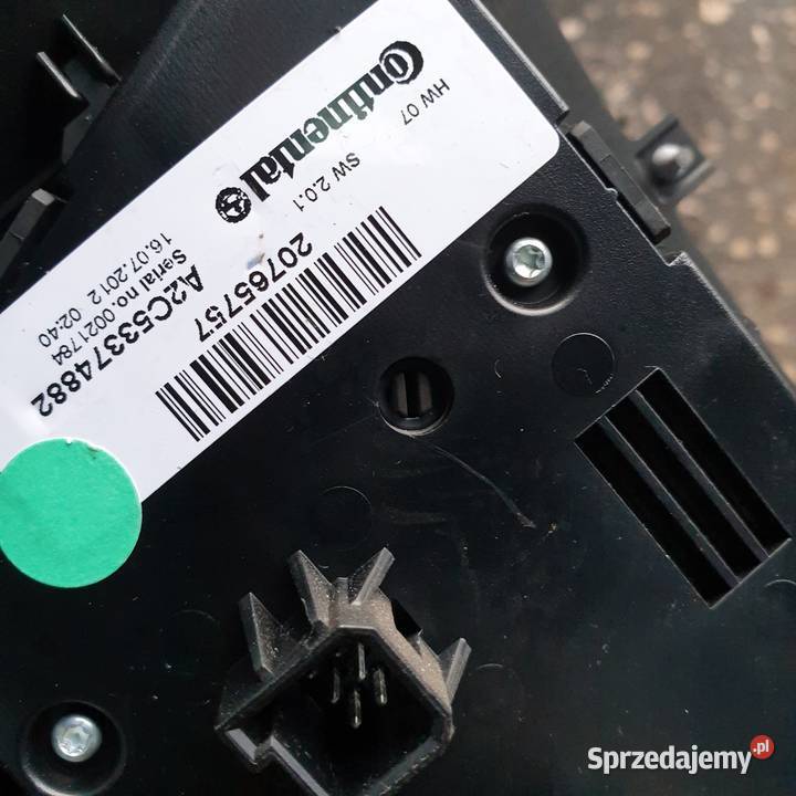 OPEL ZAFIRA C PANEL KLIMATYZACJI NAWIEWU Łochowice