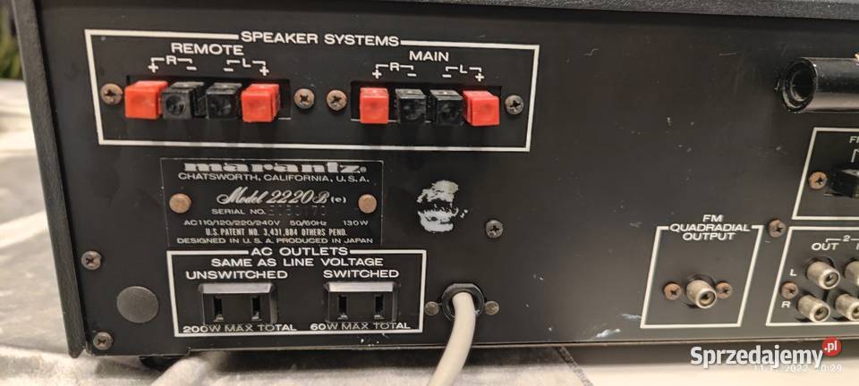 Marantz 2220B Amplituner dolnośląskie Lubin sprzedam