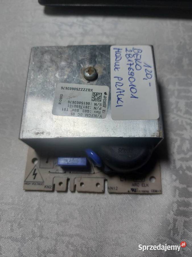 BEKO 2817690101 MODUŁ PRALKI Nowy Sącz sprzedam
