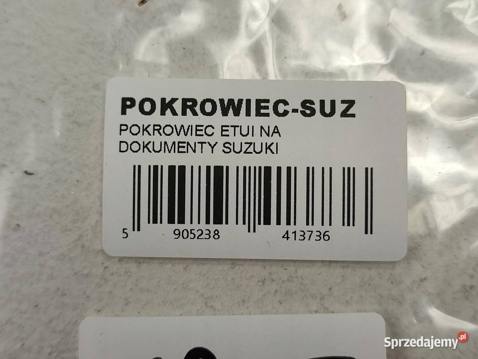 POKROWIEC FUTERAŁ NA DOKUMENTY SAMOCHODOWE osobowe