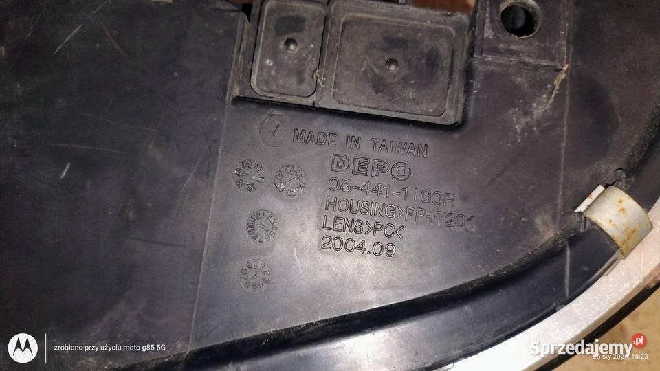 Reflektory lampy przód Audi A3 8L polift