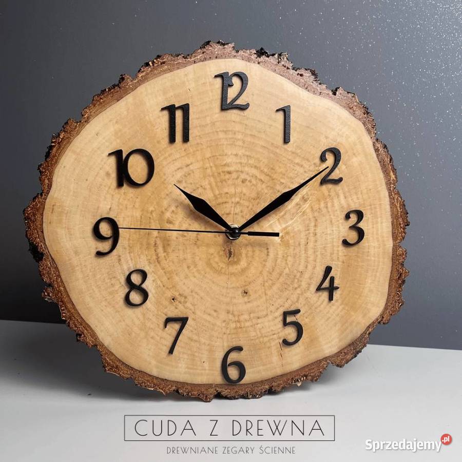 zegary drewniane na zamówienie CUDA Z DREWNA Rzeszów