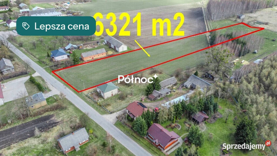 Duża działka rolno budowlana Żeszczynka asfalt