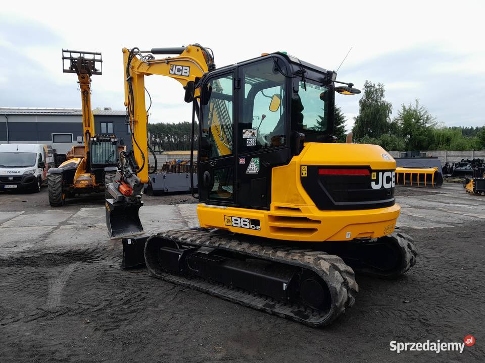 JCB 86C2 2020R ROTOTILT KOPARKA GĄSIENICOWA wielkopolskie Krotoszyn