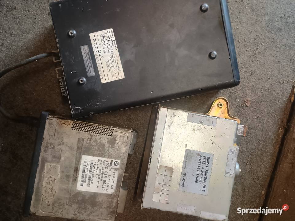 Części bmwe38 moduły komputery nawigacja osobowe Jasień