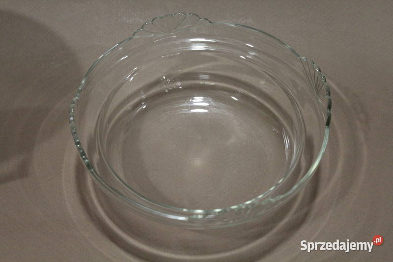 Posrebrzana patera ze szkłem 1657 FiaF Szczecin