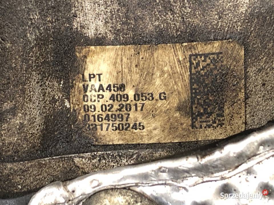 REDUKTOR VW TIGUAN 0CP409053G 20 150 osobowe