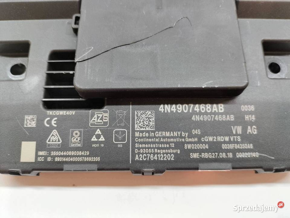 MODUŁ AKUMULATOR 4N4907468AB 4M0907486A Audi A7 świętokrzyskie sprzedam
