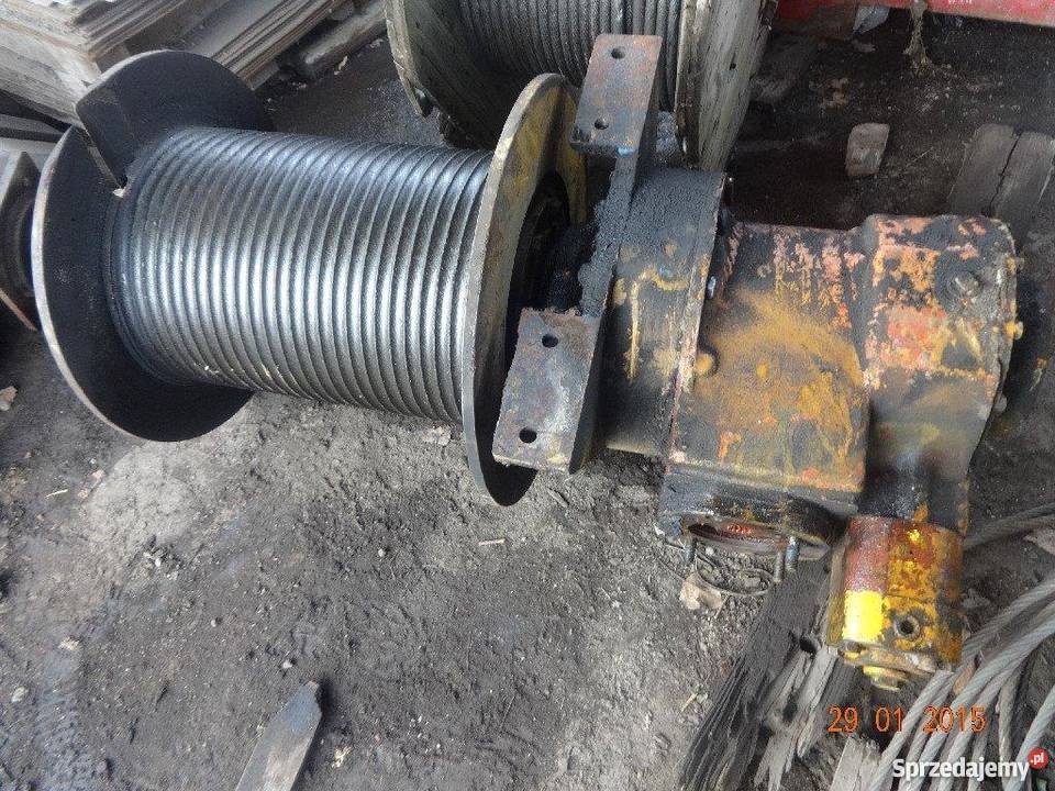 reduktor z wciągarką hydrauliczną do żurawia Dąbrowa Górnicza