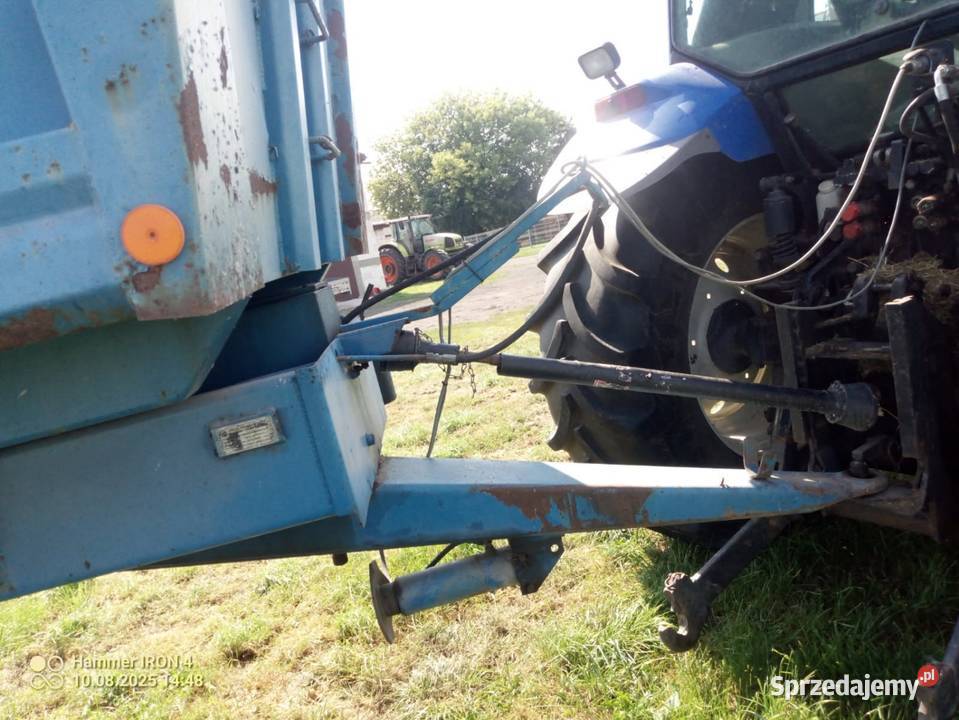 Przyczepa rolnicza 16 ton nieuszkodzony Borki-Wyrki