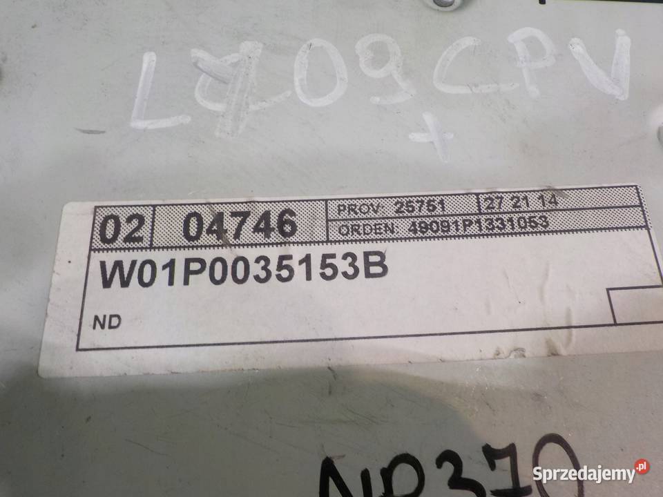 SEAT LEON II LIFT 09r radio CD W01P00 Suków