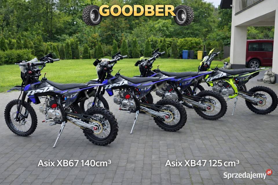 Cross Asix XB 67 140ccm chłodnica 4T Nowy XB 47 nieuszkodzony